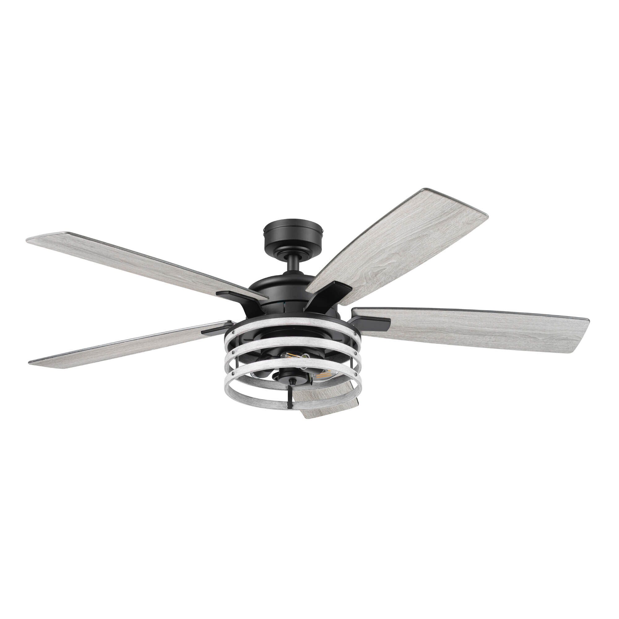 Honeywell, HW 52in. Carnegie Matte Black, Fan Diameter 52 in, Fan Blade Span 50-54 Air Delivery 4423 cfm, Model# 51855
